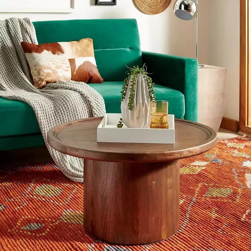 Devin Round Coffee Table - Safavieh