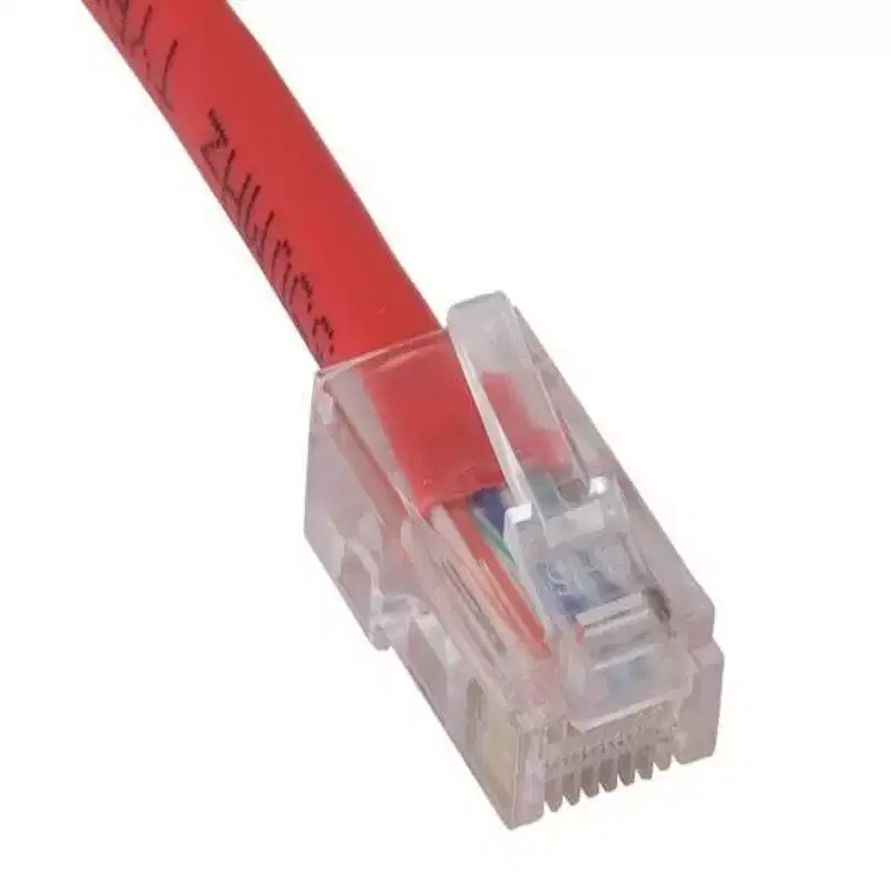 SANOXY Cables and Adapters; 25ft Cat5e 350 MHz UTP Assembled Ethernet Network Patch Cable, Red