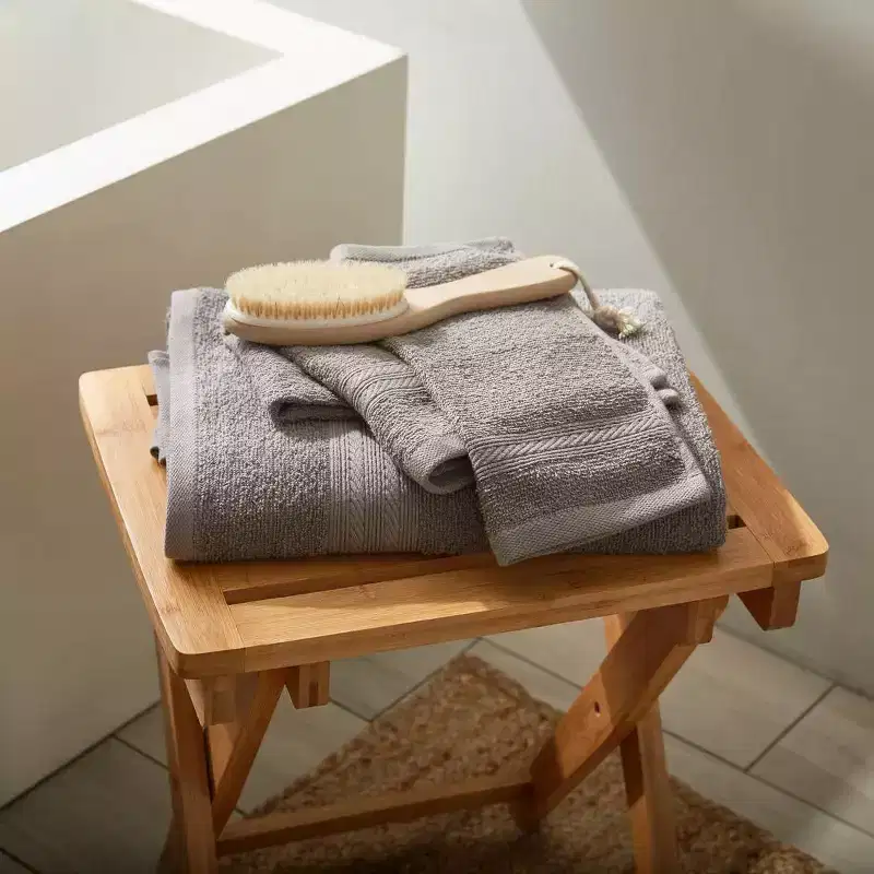 Moda at Home 6pc Marbella Bath Towels Steel Gray