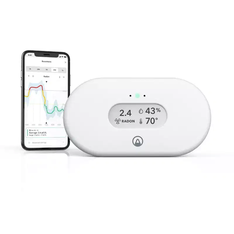 Airthings View Radon and Indoor Air Quality Monitor