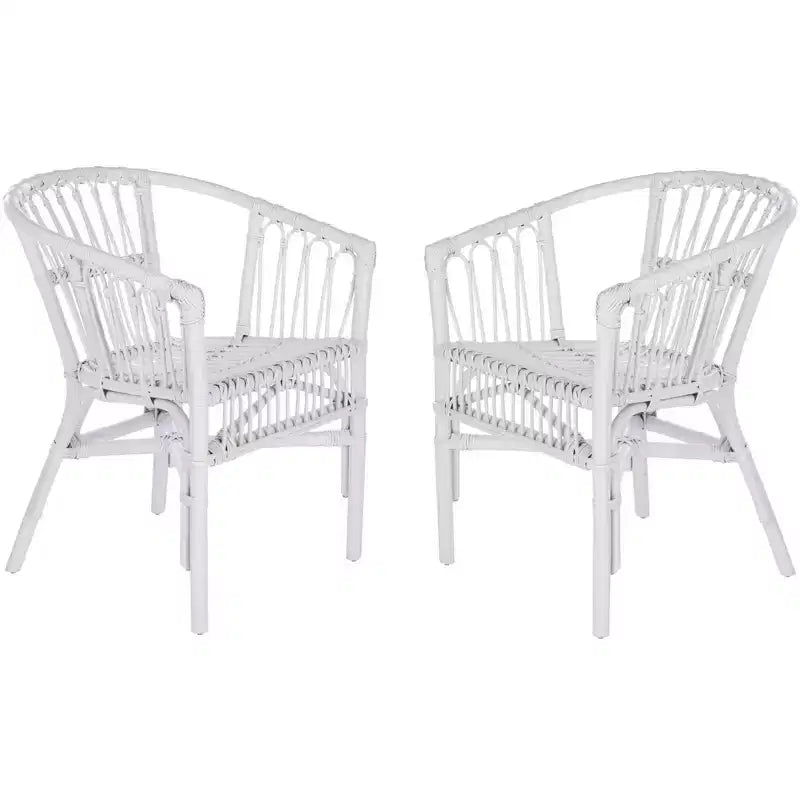 Rattan Accent Chair - Set of 2