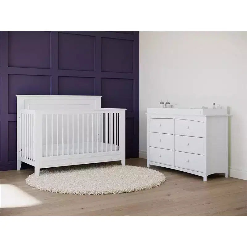 Storkcraft Solstice 5-in-1 Convertible Crib