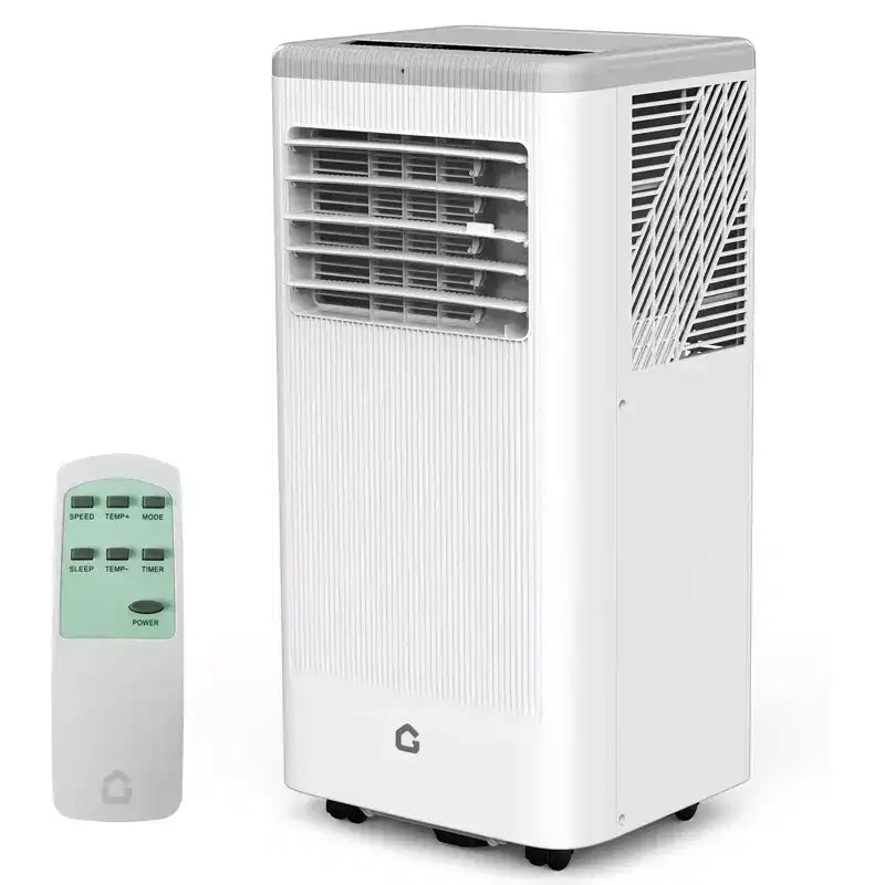 8,000 BTU Portable Air Conditioner,Portable AC Unit for Bedroom up to 350 Sq. Ft, Cooling, Dehumidifier, Floor Standing Air Conditioner, 24H Timer
