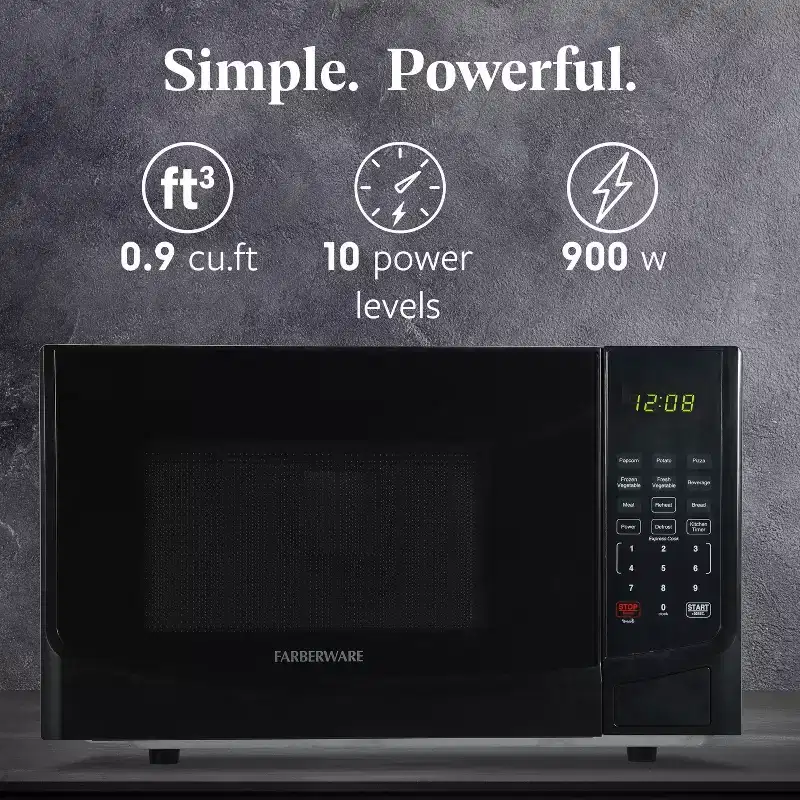 Farberware 0.9 Cu. Ft. 900W Microwave Oven