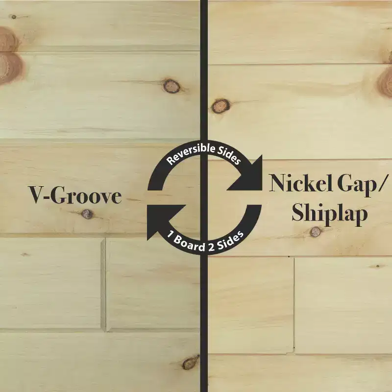 Wilson's Premium Tongue & Groove - 6 Knotty Pine - 6 Wide x 18-72 Lengths (26 Sqft)