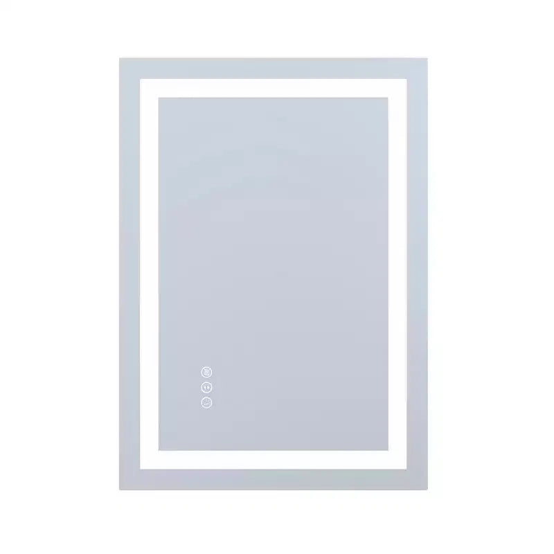 SUMERAIN 20x28 LED Bathroom Mirror with Dimmable Touch Control, Anti-Fog ETL Wall Vanity Mirror