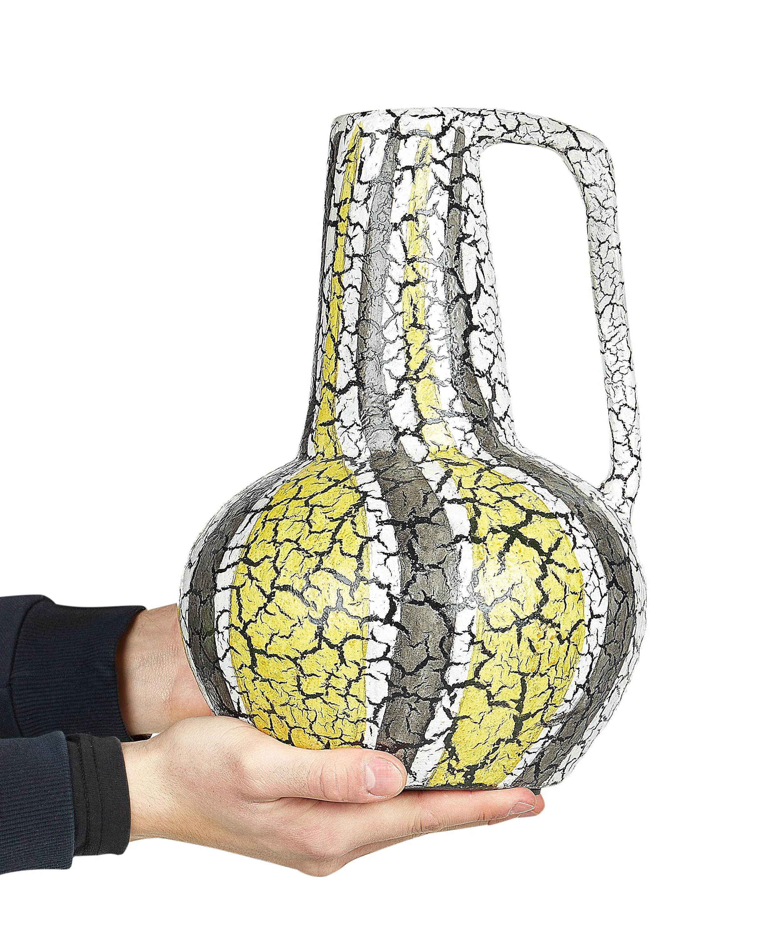 Vaso decorativo Ceramica 34 cm Multicolore