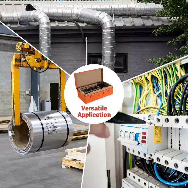 Yescom 1/2 to 4 Hydraulic Knockout Punch Set 15-Ton 10-Die Handheld Electrical Conduit Hole Cutter KO Tool Kit for Sheet Metal Orange