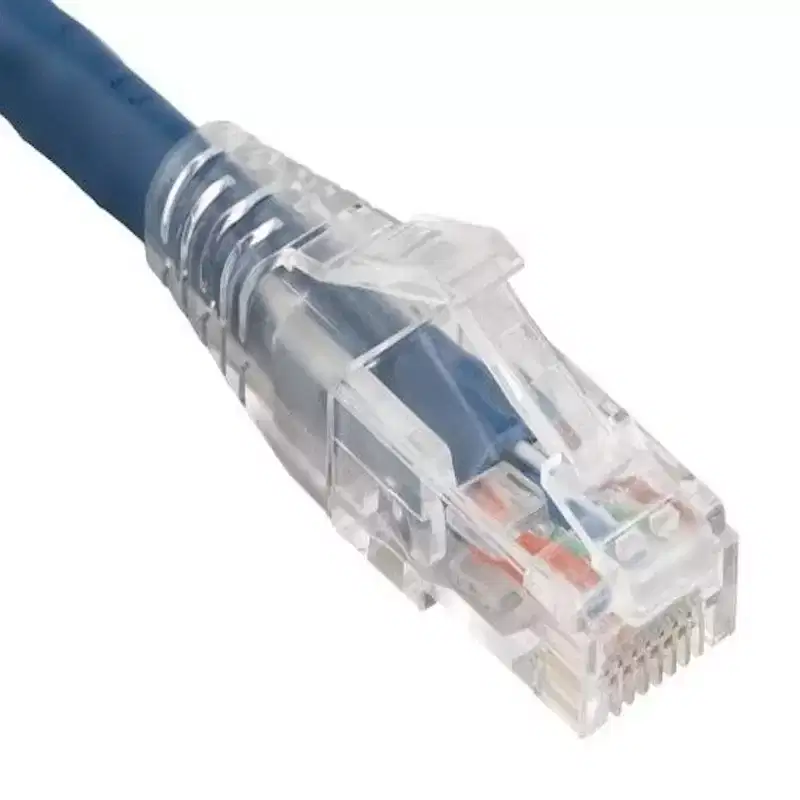 SANOXY Cables and Adapters; 14ft Cat6 550 MHz UTP Ethernet Network Patch Cable with Clear Snagless Boot, Blue
