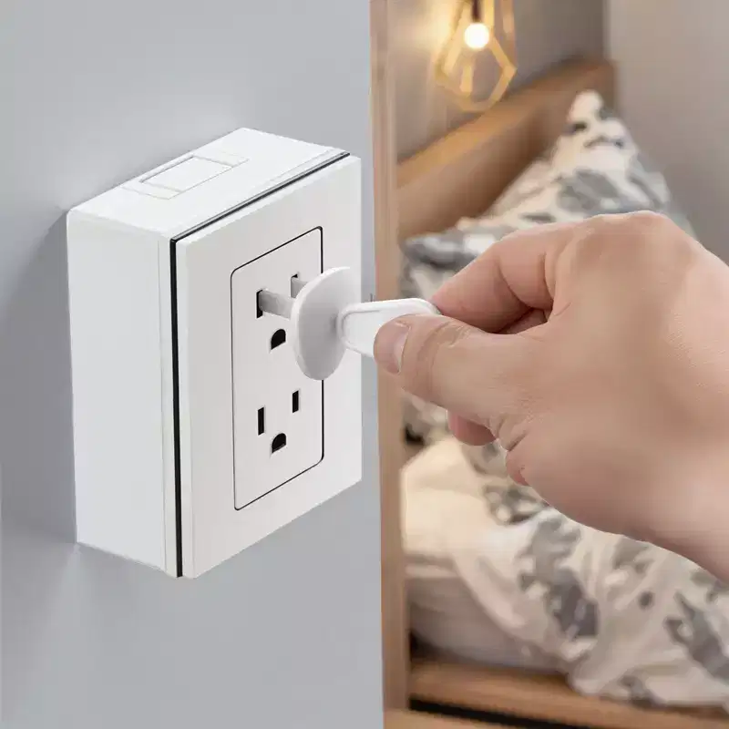 VEVOR Outlet Covers, 70 Pack, Plug Covers for Electrical Outlets, Secure Electric Socket Protector Caps with Shock Prevention,Easy Installation,White