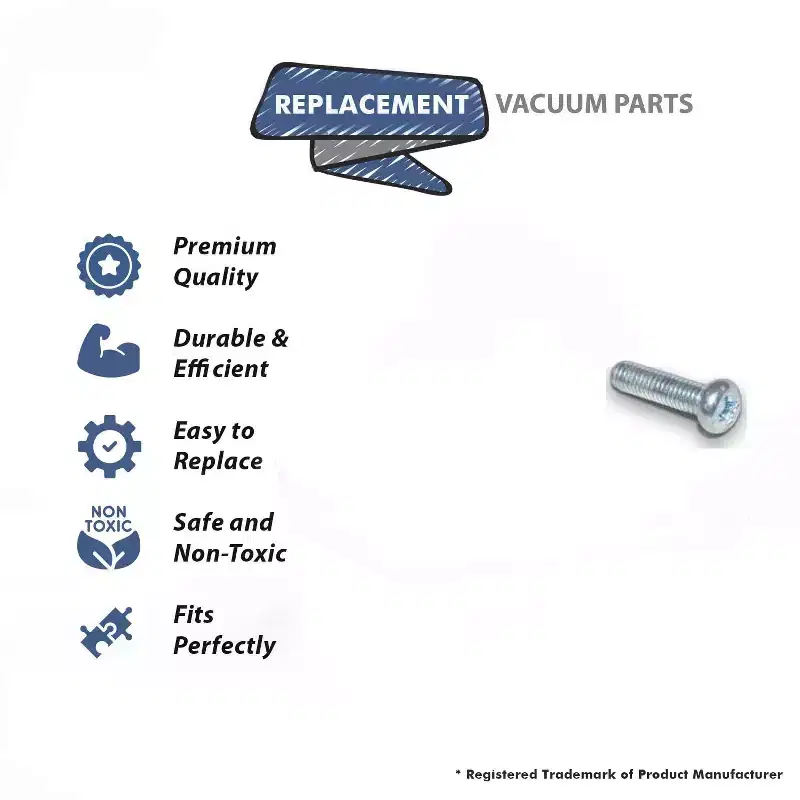 Topvacuumparts Replacement Part For Proteam, 1500XP, 1200XP, 1500 Upright Vacuum Cleaner Handle Screw # compare to part 104509