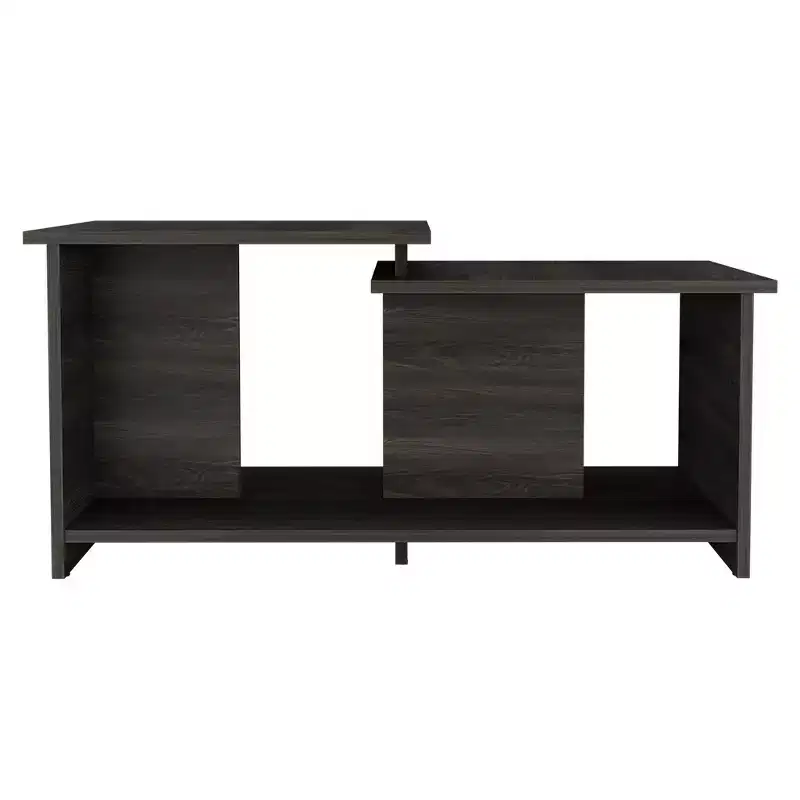 Fun little toys brand Wema 3 Coffee Table, Lower Open Shelf -Espresso