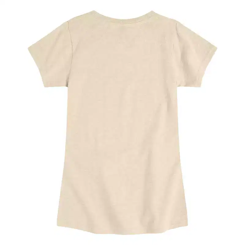 Girls' - Lilo & Stitch - Stitch And Angel Airbrush Fitted Short Sleeve Graphic T-Shirt