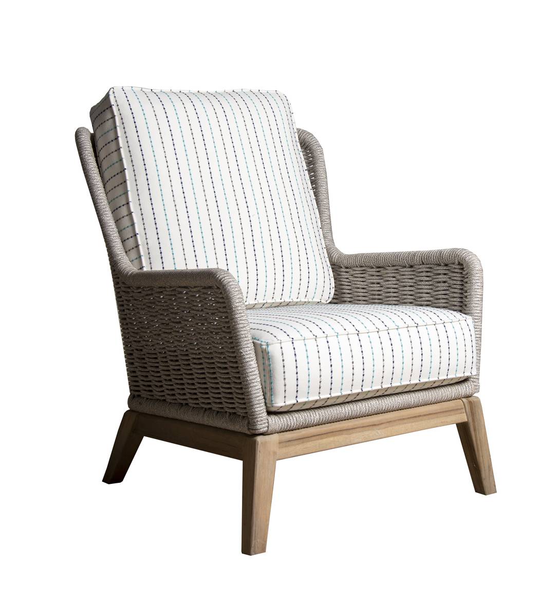 Outdoor Wicker Patio Sofa Frost Grey