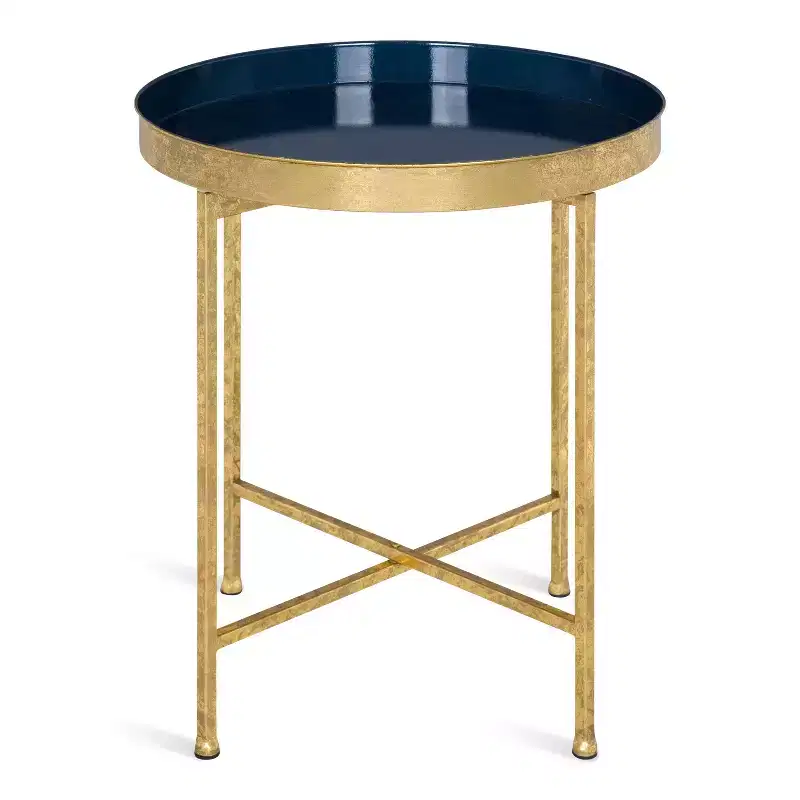 Kate and Laurel Celia Round Metal Side Table