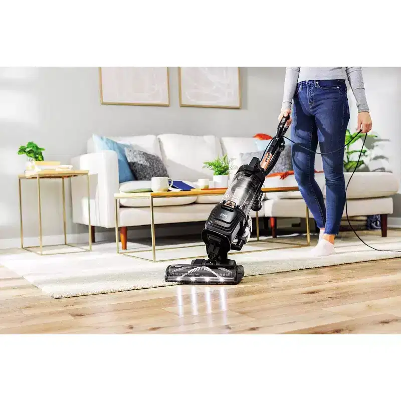 BISSELL SurfaceSense Pet Lift-Off Upright Vacuum 3415 13" Cleaning Path Black: Multi-Surface Cleaner, Bagless, HEPA Filter, TangleFree Brush Roll